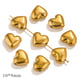 Smooth parallel hole heart-gold Picture4